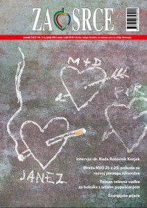 Revija Za srce 2013 junij naslovnica