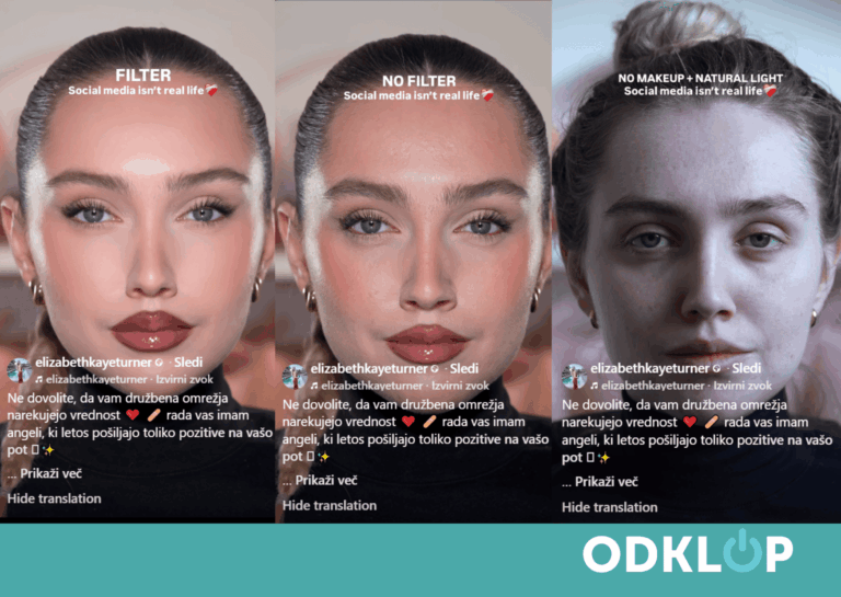 Koncept lepote: družbena omrežja ne odražajo realnosti